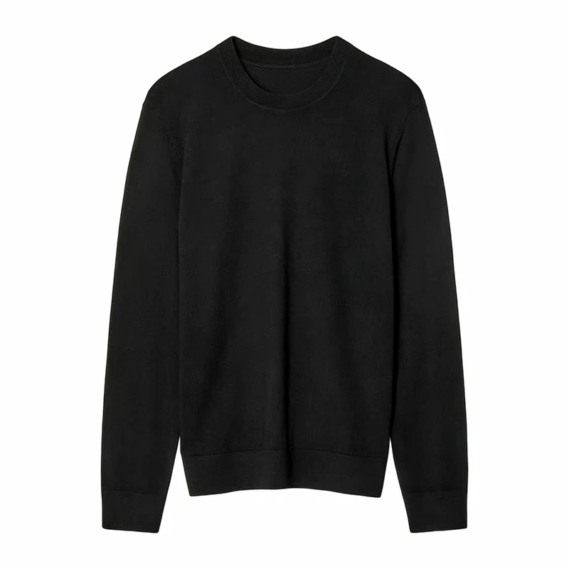 Cotton Cable Crewneck Sweater suppliers